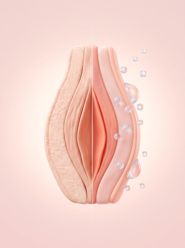Lubricar es para el momento. Menmisa es hidratación de base.